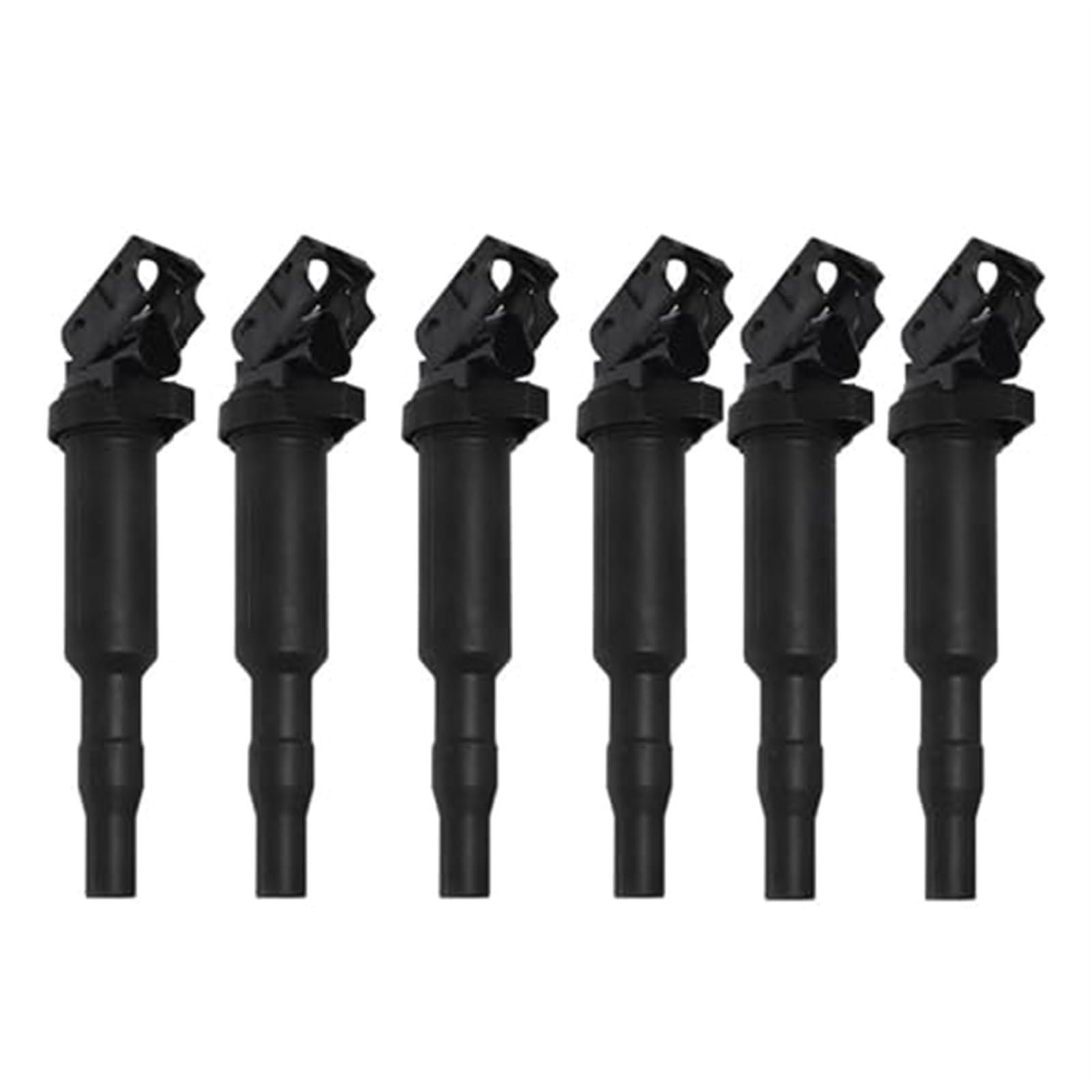 Zündspule für Autozündkerzen, Pexorin 1-6-teilige Zündspule for, E81 F22 F23 E46 E90 F33 X3 E83 X5 5 6 7, for MINI, R56 R55 Autoteile 12137594937 12137562744 0221504470 Zündspulenpaket(BLACK 6pcs) von Pexorin