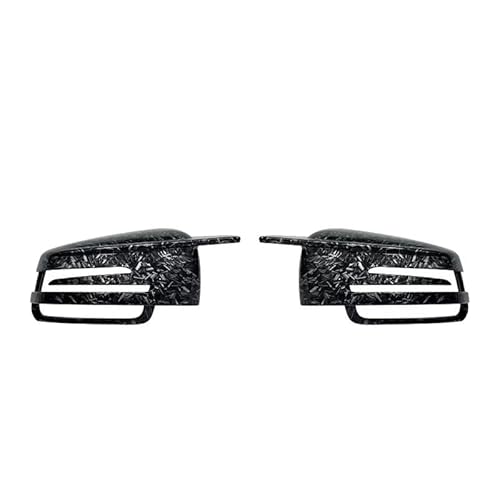 Car Mirror Caps 2 Paar Carbon Fiber Rückspiegel Abdeckung Für W176 Für W246 Für W204 Für W212 Für W221 Für C117 Für X204 Für X156 Rear View Mirror Cap(C) von Pfdwmdoi