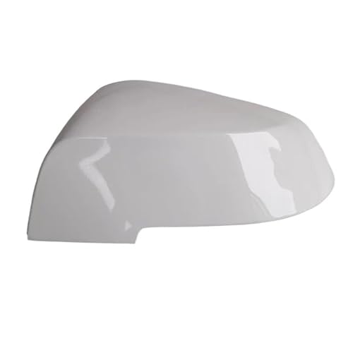 Car Mirror Caps Auto Zubehör Für 1 Serie Für 2 Serie Für 3 Serie Für 4 Serie Rückspiegel Shell Gehäuse Fall Rahmen Rear View Mirror Cap(L White) von Pfdwmdoi