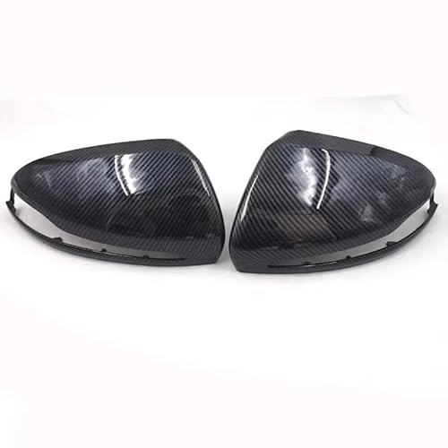 Car Mirror Caps Für Benz Für C/S/E/GLC/G-Klasse AMG Für W205 Für X253 Für W222 Für W213 Für W238 Rückspiegelabdeckung Hellschwarz 2014-2019 LHD Rear View Mirror Cap(B) von Pfdwmdoi