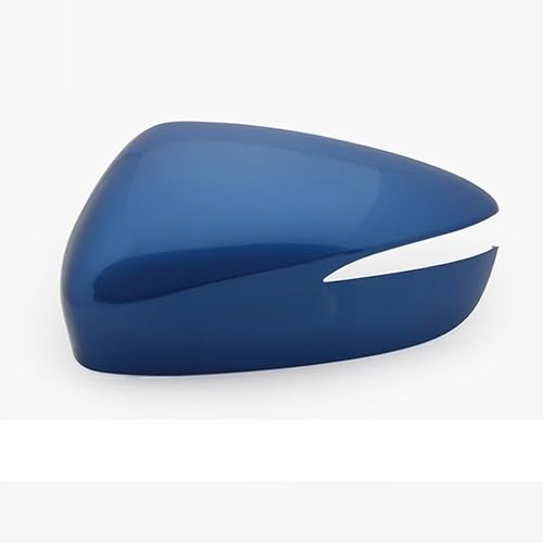 Car Mirror Caps Für CX-5 CX5 2015 2016 Für CX-4 2016-2021 Auto Rückspiegel Shell Gehäuse Flügel Tür Seite Spiegel Abdeckung Farbe Lackiert Rear View Mirror Cap(Chuangchiblueleft) von Pfdwmdoi