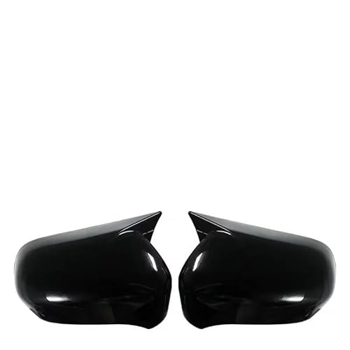 Car Mirror Caps Für Civic 8th 2005-2010 Auto Rückspiegel Abdeckung Flügel Kappe Außen Aufkleber Rückansicht Fall Trim Carbon Faser Schwarz Rear View Mirror Cap(BrightBlack) von Pfdwmdoi