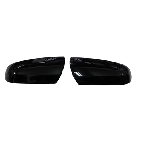 Car Mirror Caps Für Opel Zafira B MK2 05-08 Für 09-15 Paar Glänzend Schwarze Rückspiegelabdeckungen Seitentürspiegelabdeckungen Zierleisten Rear View Mirror Cap(A) von Pfdwmdoi