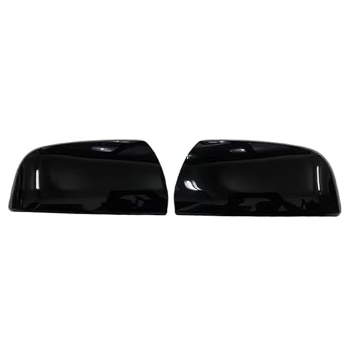 Car Mirror Caps Für Opel Zafira B MK2 05-08 Für 09-15 Paar Glänzend Schwarze Rückspiegelabdeckungen Seitentürspiegelabdeckungen Zierleisten Rear View Mirror Cap(B) von Pfdwmdoi