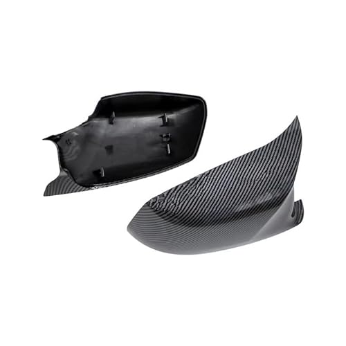 Car Mirror Caps Rückspiegelkappe Flügelseitenspiegelabdeckungen Autozubehör Für 5er F10 Für F11 Für F18 Pre-LCI 2010-2013 Rear View Mirror Cap(CarbonFiberLook) von Pfdwmdoi