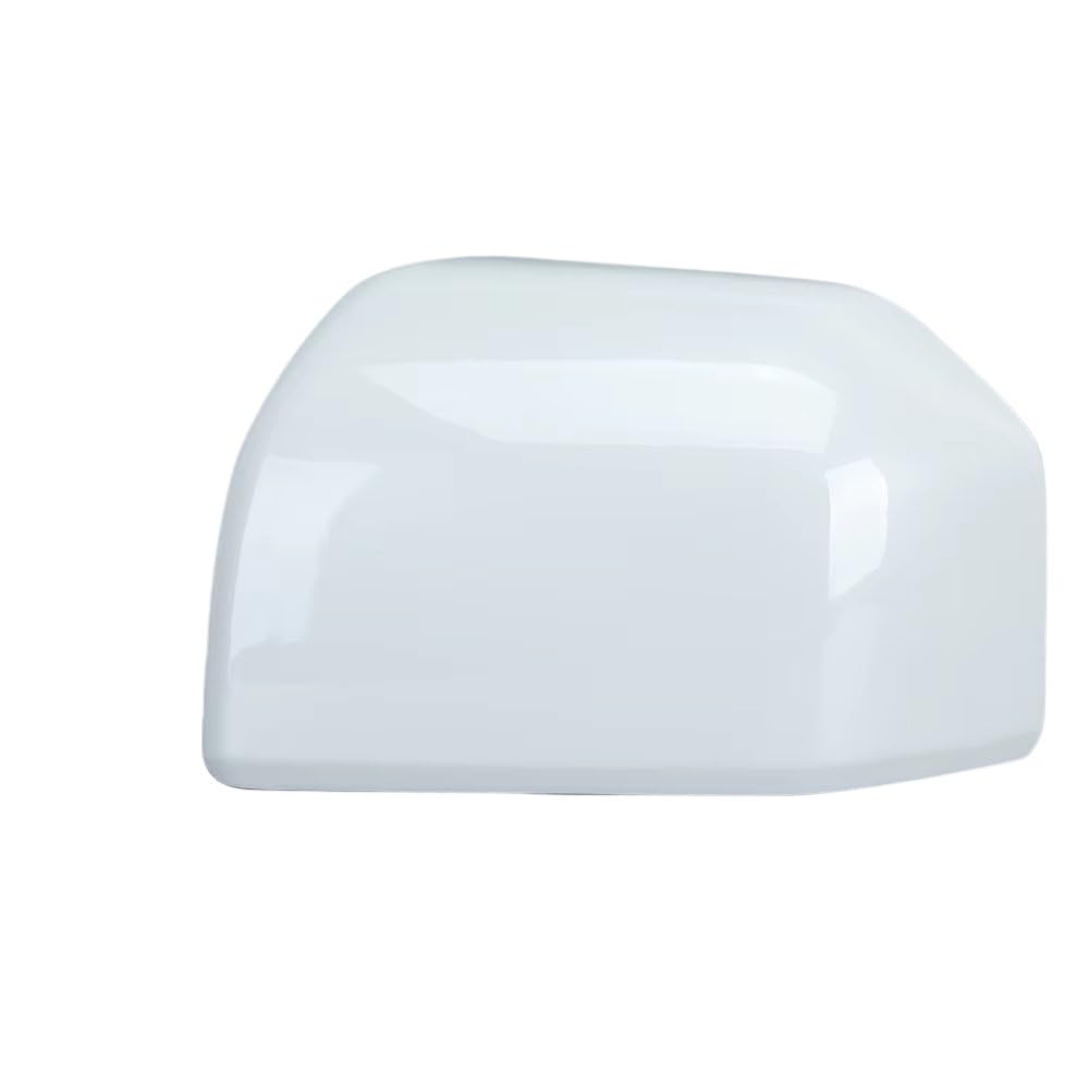 Car Mirror Caps Seitenrückspiegel-Abdeckkappe Für F150 2015–2020, Ersatz Mit Schnalle, Weiße Tür, Außenspiegel, Gehäuse, Autozubehör Rear View Mirror Cap(1Pc Left) von Pfdwmdoi