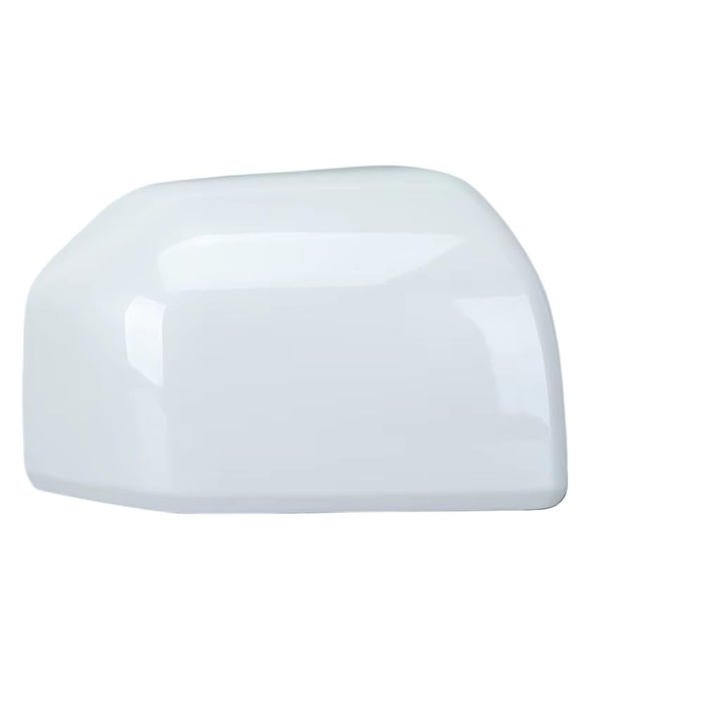 Car Mirror Caps Seitenrückspiegel-Abdeckkappe Für F150 2015–2020, Ersatz Mit Schnalle, Weiße Tür, Außenspiegel, Gehäuse, Autozubehör Rear View Mirror Cap(1Pc Right) von Pfdwmdoi