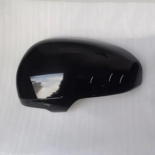 Car Mirror Caps Zubehör Für Auto Für IQ Für Prius Für Verso Spiegelabdeckung Gehäuse Deckel Fall Rear View Mirror Cap(L Black) von Pfdwmdoi