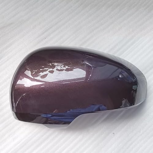 Car Mirror Caps Zubehör Für Auto Für IQ Für Prius Für Verso Spiegelabdeckung Gehäuse Deckel Fall Rear View Mirror Cap(L Purple) von Pfdwmdoi