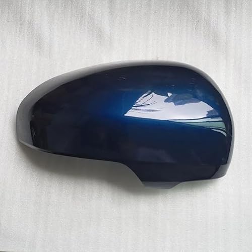 Car Mirror Caps Zubehör Für Auto Für IQ Für Prius Für Verso Spiegelabdeckung Gehäuse Deckel Fall Rear View Mirror Cap(R Dark Blue) von Pfdwmdoi