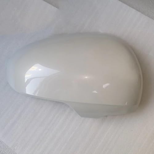 Car Mirror Caps Zubehör Für Auto Für IQ Für Prius Für Verso Spiegelabdeckung Gehäuse Deckel Fall Rear View Mirror Cap(R Pearl White) von Pfdwmdoi