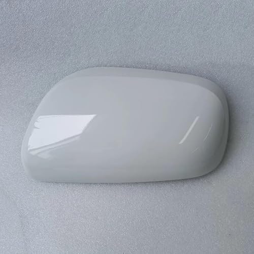 Car Mirror Caps Zubehör Für Auto Prius 2005-2009 Rückspiegel Abdeckung Gehäuse Deckel Fall Rear View Mirror Cap(L White) von Pfdwmdoi