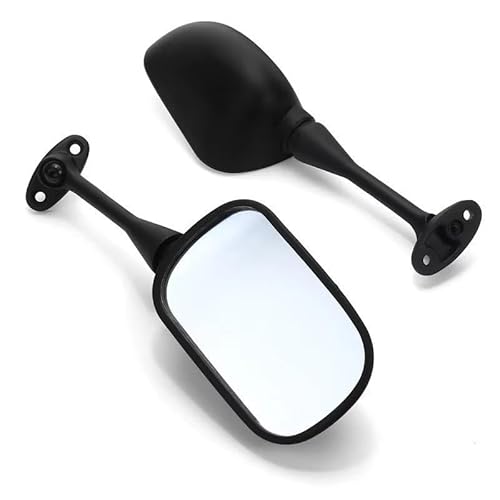 Motorcycle Mirror 2 PAAR Schwarz Links Rechts Motorrad Rückspiegel Für CBR600RR 2003-2007 Für CBR1000RR 2004-2007 Handlebar Mirrors von Pfdwmdoi