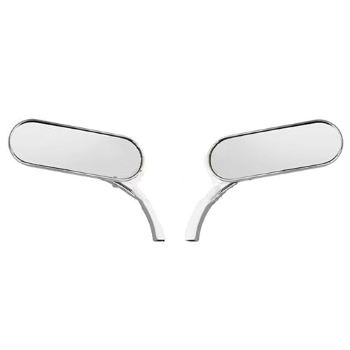 Motorcycle Mirror Einstellbare Motorrad Rückspiegel Seite Rückspiegel Für Touring Für Electra Glide Für Dyna Für Fatboy Für Softail Für Sportster Handlebar Mirrors(Black) von Pfdwmdoi