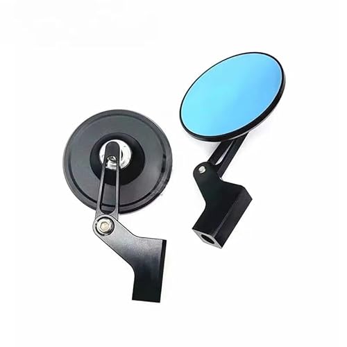 Motorcycle Mirror Motorrad Universal Rückspiegel Fahrrad Retroviseur Moto Runde Seite Spiegel Motorrad Zubehör Modifikation Reflektor Handlebar Mirrors von Pfdwmdoi