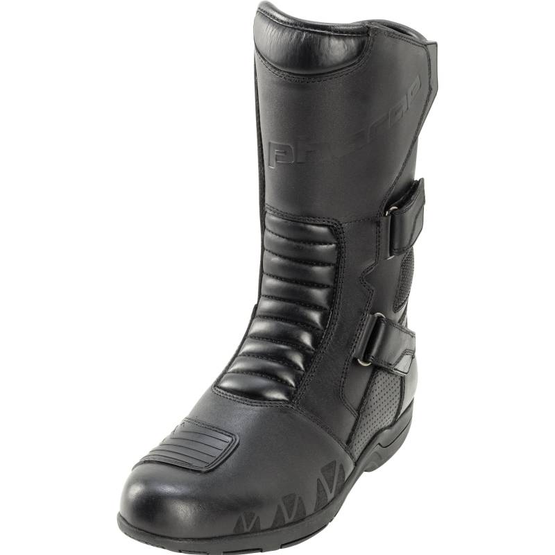 Pharao Lucania WP Motorradstiefel lang schwarz 41 Herren von Pharao