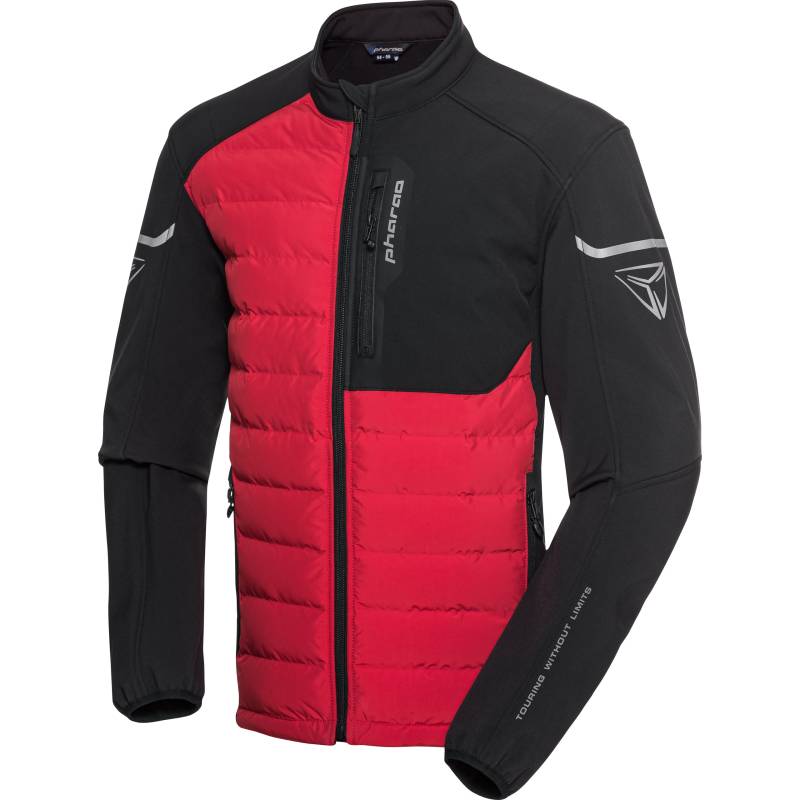 Pharao Treton + Steppjacke schwarz/rot 3XL Herren von Pharao