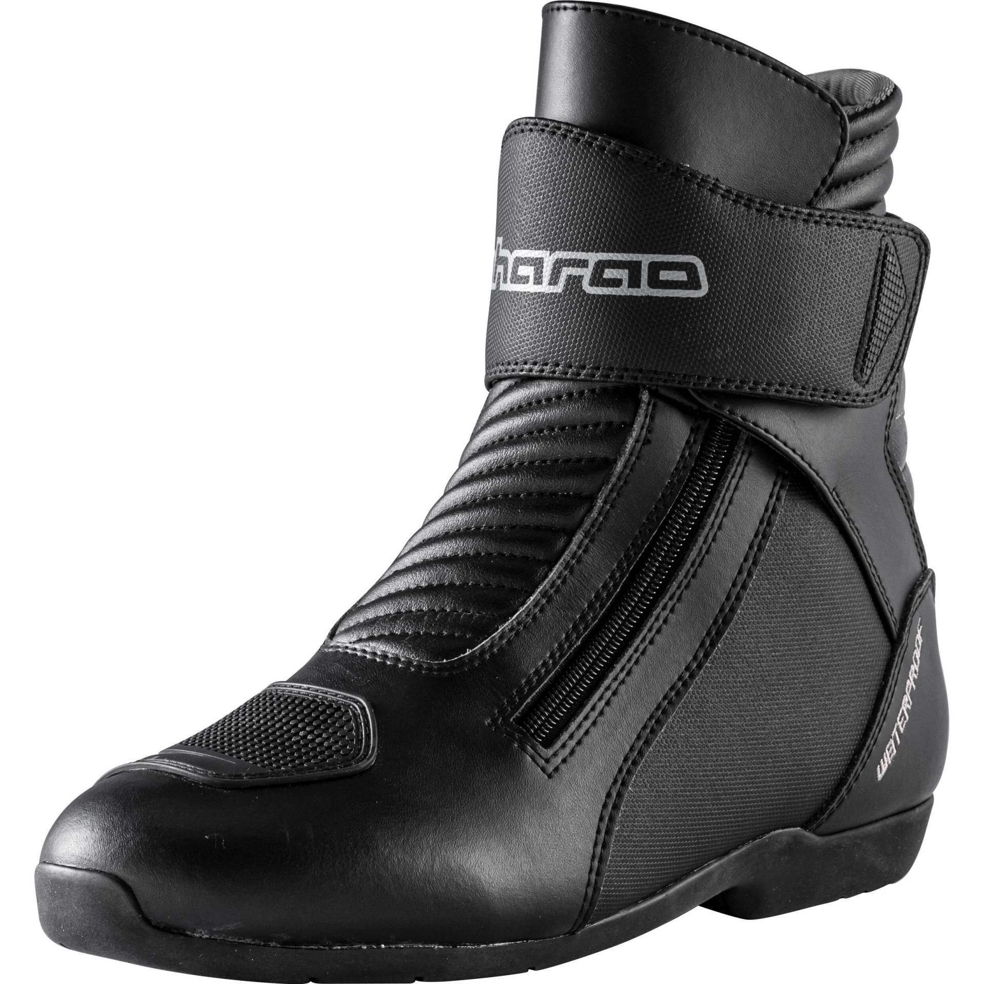 Pharao Trigon WP Motorradstiefel kurz schwarz 41 Herren von Pharao