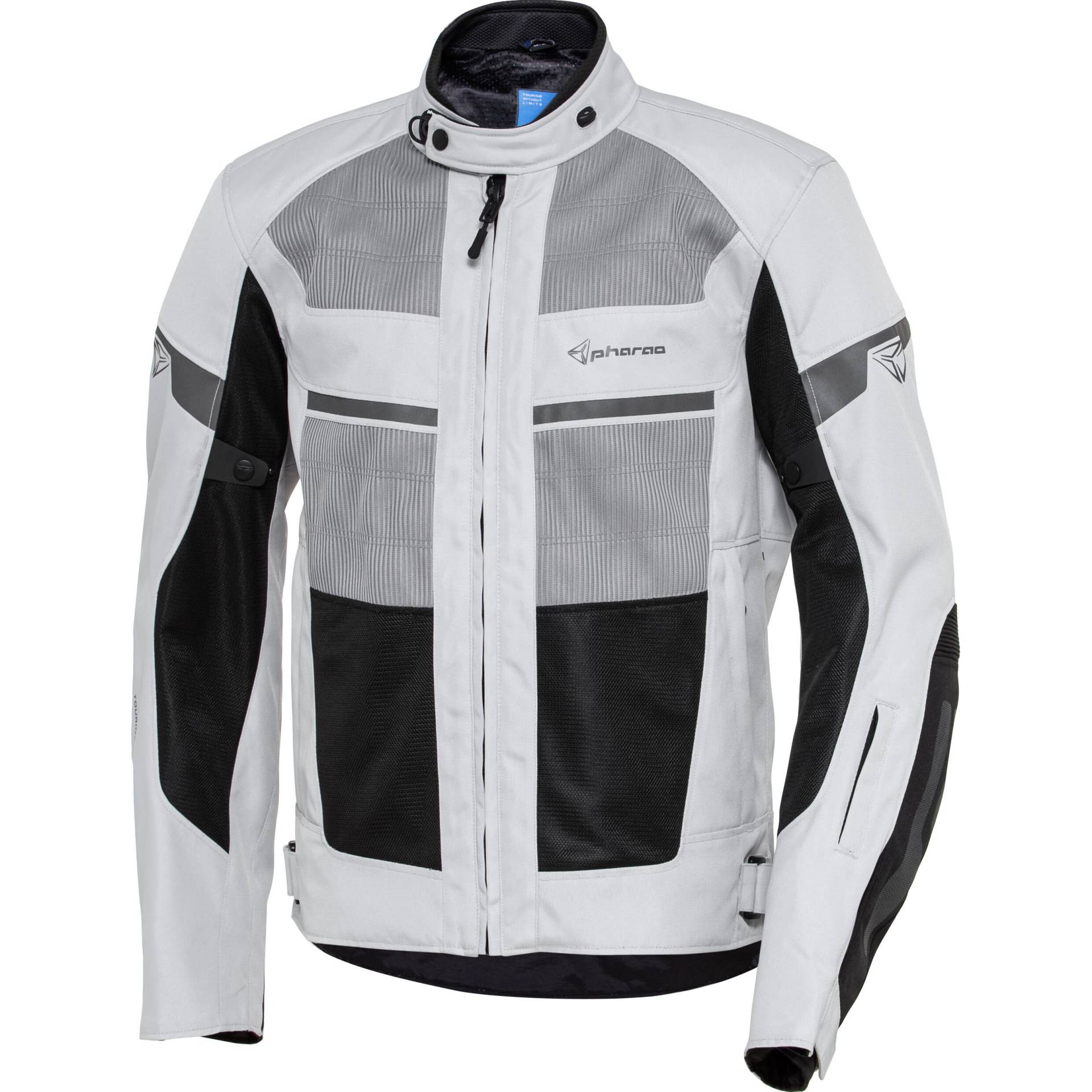 Pharao Vigo Air Textiljacke grau/schwarz M Herren von Pharao