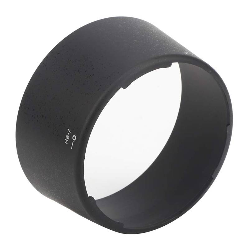 ABS-Gegenlichtblende, Umkehrbare Installation, Sandschleiffläche, Gegenlichtblende, Reduziert Halo für 80–200 Mm F2,8 ED AFD von Phefop