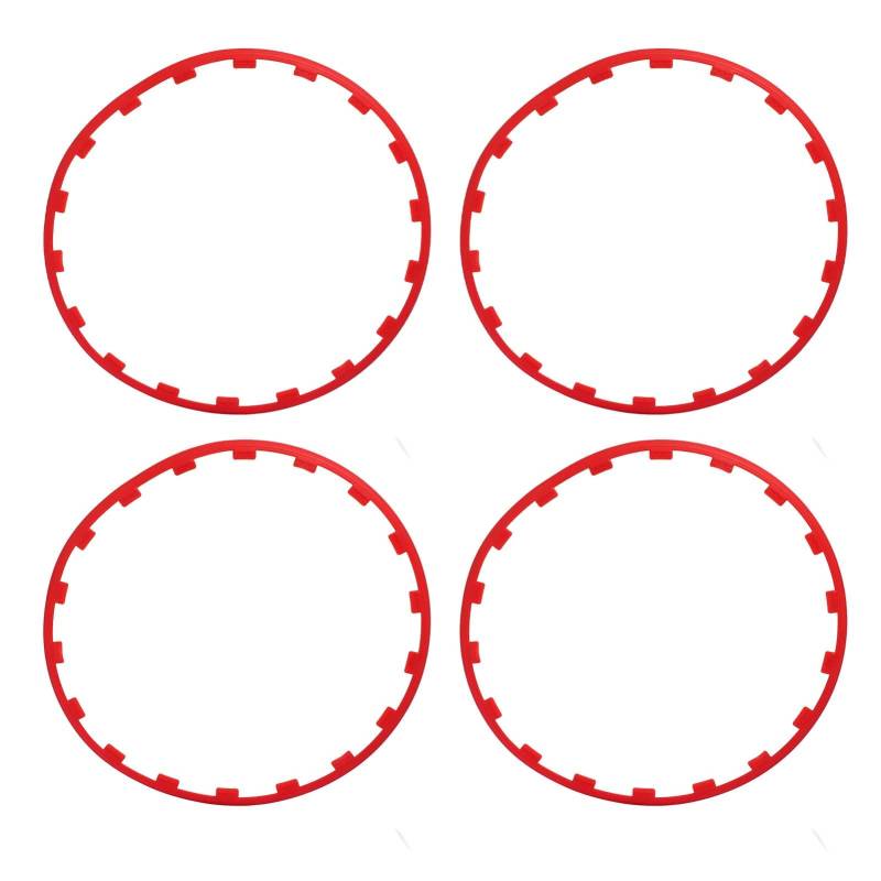Auto-Radschutzring mit Hoher Zähigkeit. Zum Schutz der Kanten vor Kratzern/Stößen/Beschädigungen. Felgenschutzring für 18-Zoll von Phefop