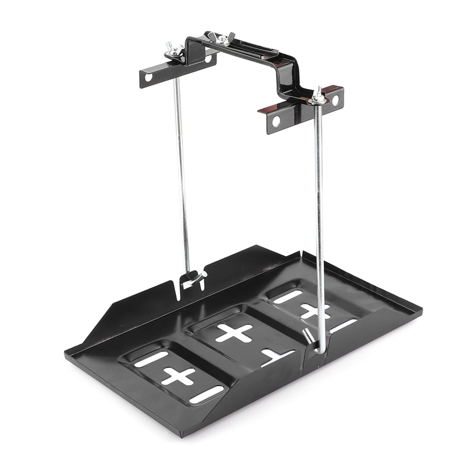 Batteriefachhalterung Batteriefachklemme Batteriefachhalterung Befestigungsklemme Batteriebefestigungsfach Halterung Länge 19 Cm/23 Cm/27 Cm Verstellbar 34 Cm Batteriewerkzeug von Phefop