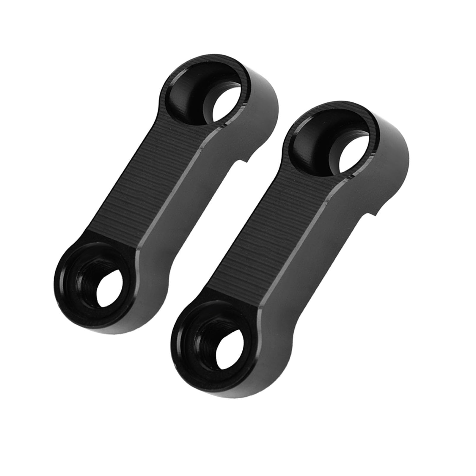 Extender Motorrad-Spiegel-Adapter-Set, Aluminium-Legierung, Spiegel-Erweiterung, Sicherheit, Einfache Installation, Verlängerung, Horizontaler Abstand 4 Cm, Steigender Vertikaler von Phefop