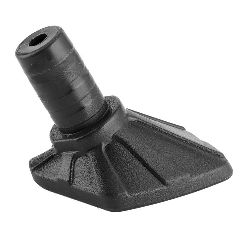 Seitliche Stützplatte, Standard-Fußpolster, Geeignet für TE/FE/TX/FX 125-501, Mehr Stabilität und Schönheit, Orangefarbenes ABS-Material (Black) von Phefop