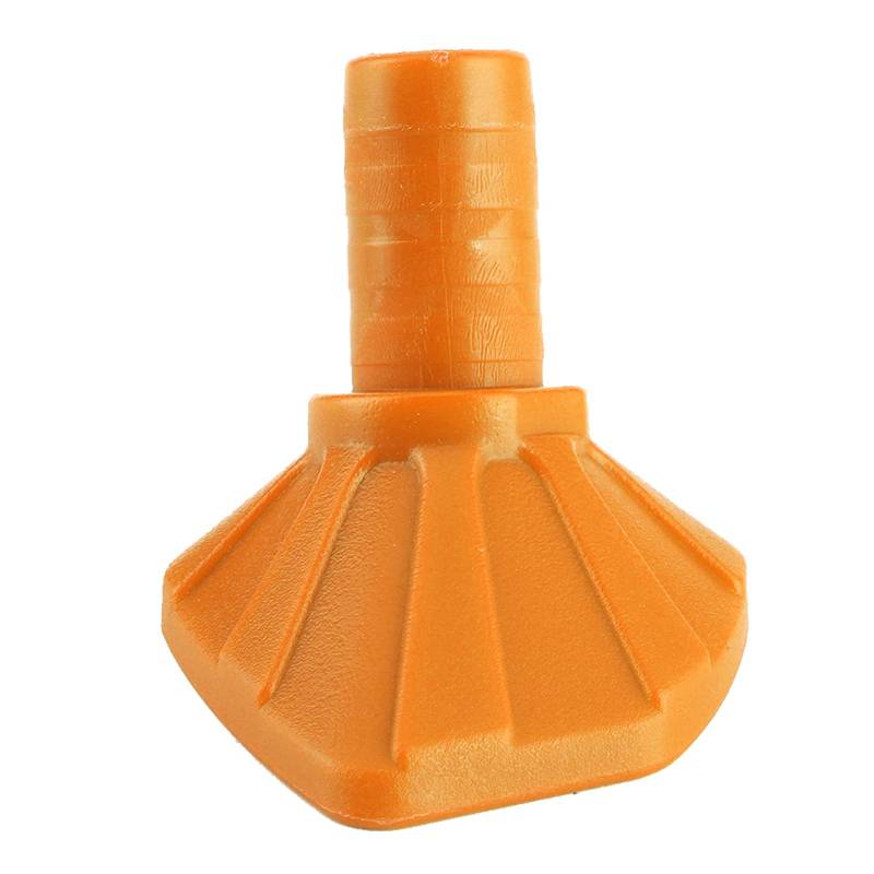 Seitliche Stützplatte, Standard-Fußpolster, Geeignet für TE/FE/TX/FX 125-501, Mehr Stabilität und Schönheit, Orangefarbenes ABS-Material (ORANGE) von Phefop