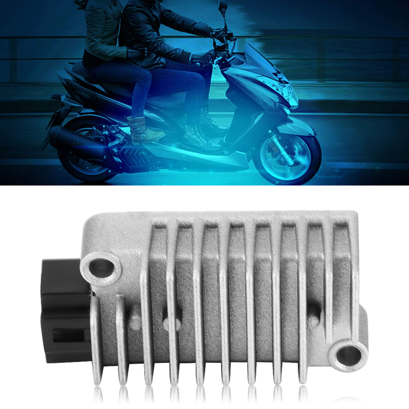 Spannungsregler-Gleichrichter, Stabile Leistung, Verhindert Überladung, Geeignet für TT250 TT225 SRX600 TDM850 TW200 FZR400 FZR600, Original-Standarddesign für von Phefop