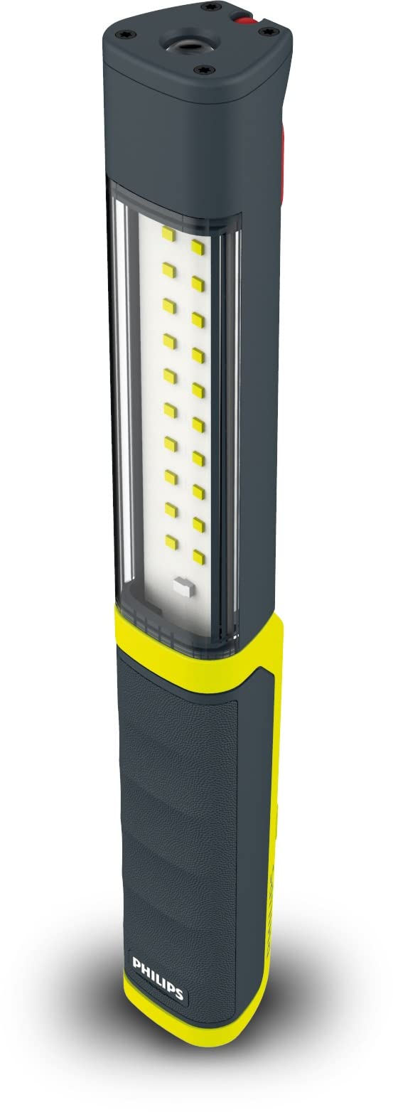 Philips Xperion 6000 Line LED-Arbeitsleuchte, robuste wiederaufladbare Werkstattlampe, Handlampe, 300lm, zusätzliches Spotlicht von PHILIPS