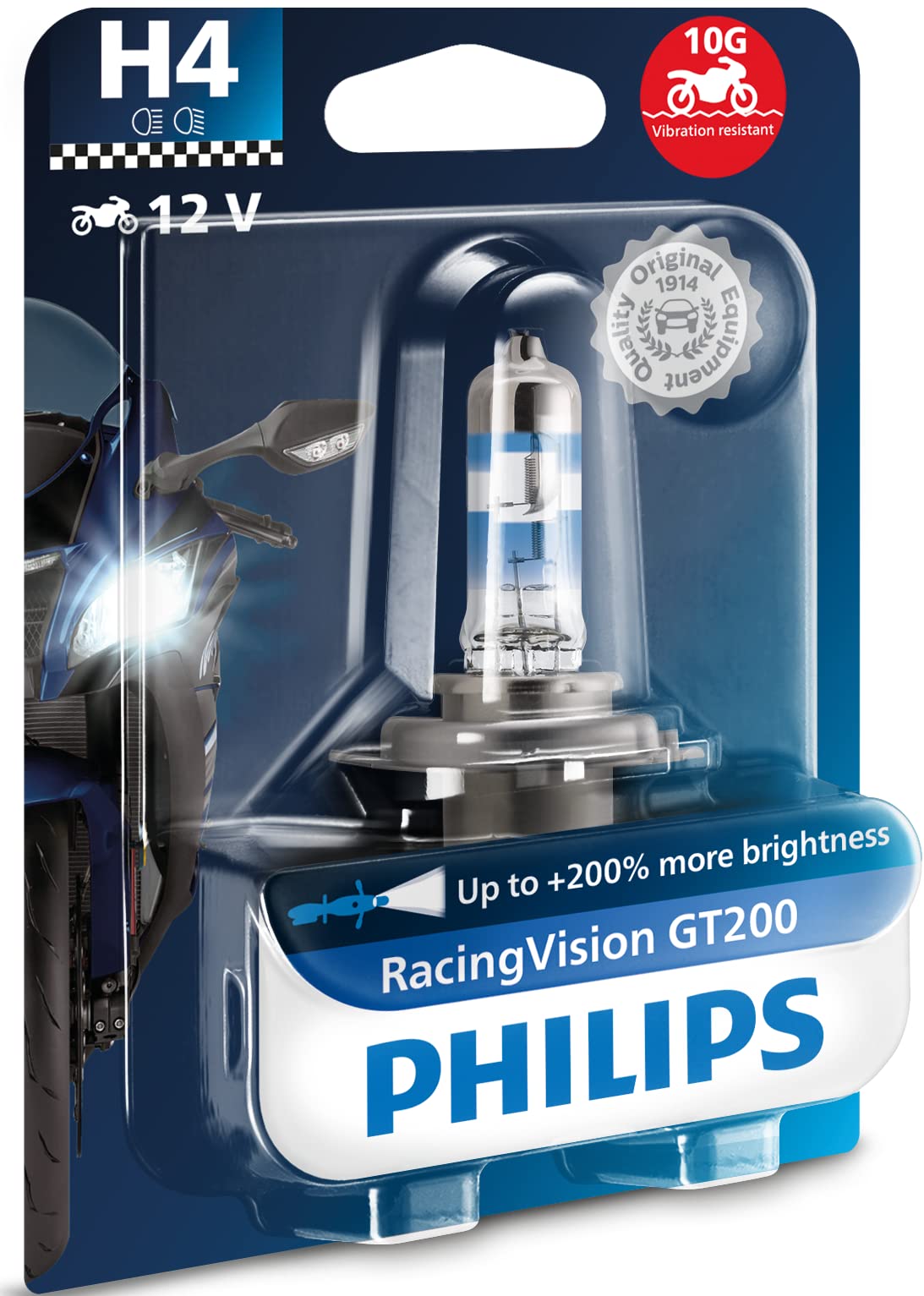 Philips automotive lighting H4 RacingVision GT200 moto von Philips automotive lighting