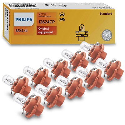 Philips 10x BAX Vision Standard-Signal- und -Innenbeleuchtung [Hersteller-Nr. 12624CP] von Philips