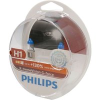 Glühlampe Halogen PHILIPS H1 X-tremeVision G-force 12V/55W, 2 Stück von Philips