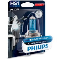 Glühlampe PHILIPS HS1 CrystalVision ultra Moto 12V, 35W, 1 Stück von Philips