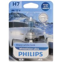 Glühlampe Halogen PHILIPS H7 WhiteVision Ultra 12V, 55W, 1 Stück von Philips