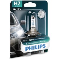 Glühlampe Halogen PHILIPS H7 X-tremeVision Pro150 12V, 55W, 1 Stück von Philips