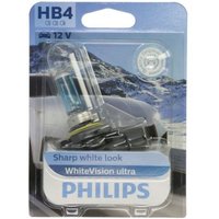 Glühlampe Halogen PHILIPS HB4 WhiteVision Ultra 12V, 55W, 1 Stück von Philips