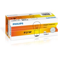 Glühlampe Sekundär PHILIPS P21W Vision 12V, 21W, 10 Stück von Philips