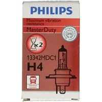 Glühlampe Halogen PHILIPS H4 Master Duty 24V, 75/70W, 1 Stück von Philips