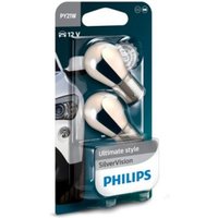 Glühlampe Sekundär PHILIPS PY21W Silver Vision 12V/21W, 2 Stück von Philips