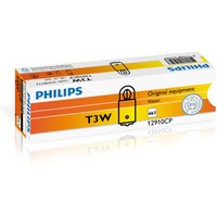 Glühlampe Sekundär PHILIPS T3W 12V, 3W, 10 Stück von Philips