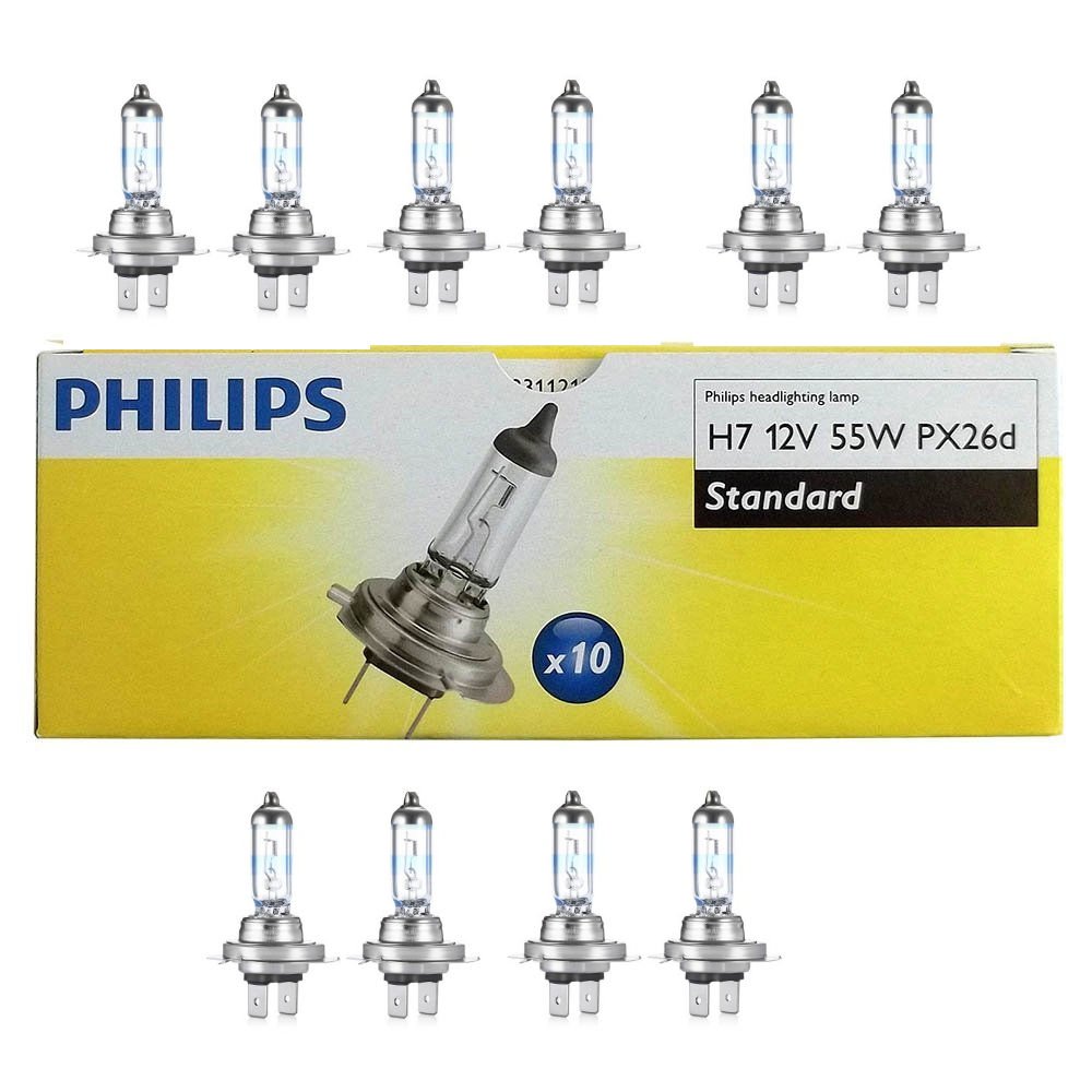 PHILIPS GLÜHBIRNEN H7 12V 55W PX26d HALOGEN von PHILIPS