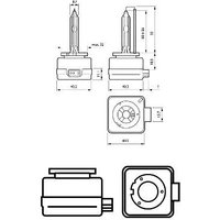 PHILIPS Glühlampe, Fernscheinwerfer D1S 85415WHV2C1  VW,AUDI,MERCEDES-BENZ,TOURAN (1T1, 1T2),GOLF VI (5K1),Passat Variant (3C5),GOLF PLUS (5M1, 521) von Philips