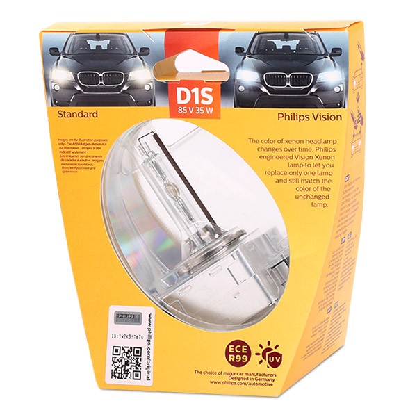 PHILIPS Glühlampe, Fernscheinwerfer VW,AUDI,MERCEDES-BENZ 85415VIS1 4599268,621696,11335600 11335601,140772015,N000000004248,X825283215000 von Philips