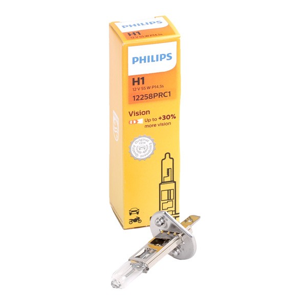 PHILIPS Glühlampe, Fernscheinwerfer VW,AUDI,MERCEDES-BENZ 12258PRC1 7117909,7304995,HAL78105 71199978390,AM142592,5014085,99073100,BNL5124052,02301067 von Philips