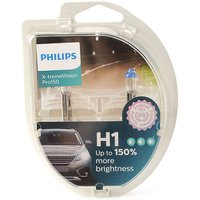 PHILIPS Glühlampe, Fernscheinwerfer X-tremeVision Pro150 H1 12258XVPS2  VW,AUDI,MERCEDES-BENZ,Golf IV Schrägheck (1J1),POLO (9N_) von Philips