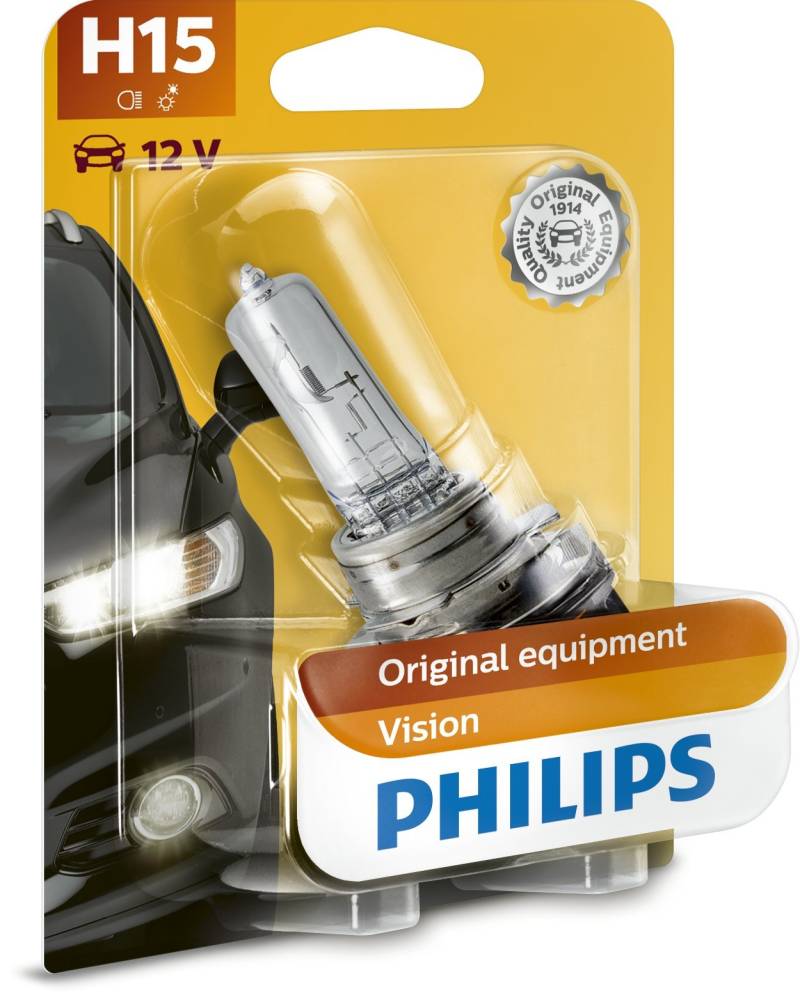 Philips 12580B1 H15 Halogen-Scheinwerferlampe von PHILIPS