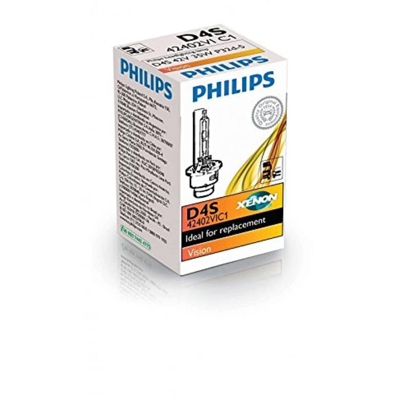 D4S 35W P32d5 Xenon Vision 1st. Philips von PHILIPS