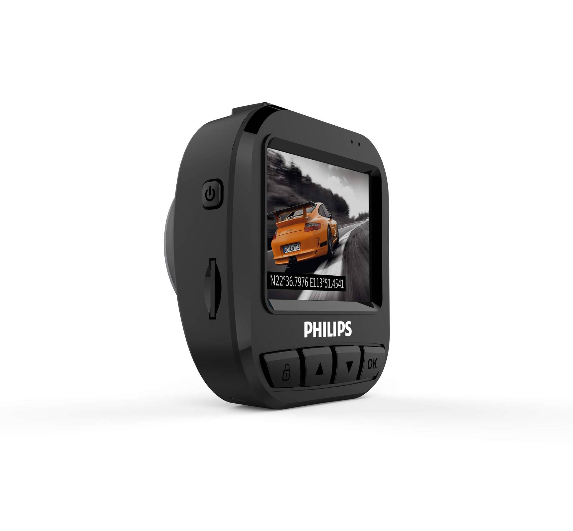 Philips 56749XM GoSure Full-HD Autokamera Dashcam ADR620 von Philips